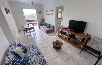 Apartamento com 2 dormitórios à venda, 70 m² por r$ 375.000 - enseada - guarujá/sp