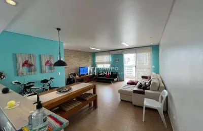 Apartamento com 2 dormitórios à venda, 96 m² por r$ 880.000 - astúrias - guarujá/sp
