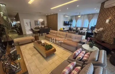 Apartamento com 4 dormitórios à venda, 297 m² por r$ 2.650.000,00 - pitangueiras - guarujá/sp