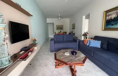 Apartamento com 2 dormitórios, 110 m² - venda por r$ 650.000,00 ou aluguel por r$ 4.500,00/ano - pitangueiras - guarujá/sp