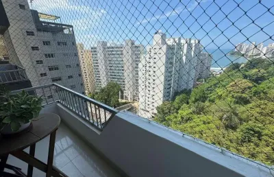 Apartamento para alugar, 170 m² por r$ 5.900,00/mês - barra funda - guarujá/sp