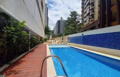 Apartamento com 3 dormitórios para alugar, 98 m² por r$ 4.000,00/mês - pitangueiras - guarujá/sp