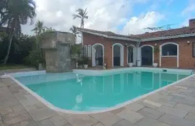 Casa com 6 dormitórios à venda, 550 m² por r$ 1.400.000,00 - enseada - guarujá/sp