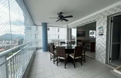 Apartamento com 3 dormitórios à venda, 120 m² por r$ 1.200.000,00 - astúrias - guarujá/sp