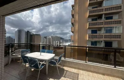 Cobertura com 3 dormitórios à venda, 262 m² por r$ 1.000.000 - astúrias - guarujá/sp