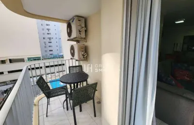 Apartamento com 2 dormitórios à venda, 85 m² por r$ 530.000,00 - centro - guarujá/sp