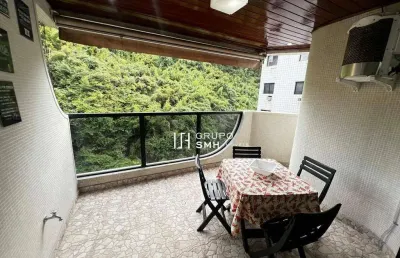 Apartamento com 2 dormitórios à venda, 110 m² por r$ 580.000,00 - barra funda - guarujá/sp