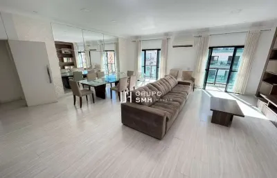 Apartamento com 3 dormitórios para alugar, 190 m² por r$ 8.500/mês - pitangueiras - guarujá/sp