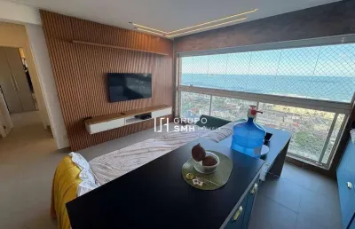 Apartamento com 2 dormitórios, 70 m² - venda por r$ 1.166.000 ou aluguel por r$ 7.000/mês - enseada - guarujá/sp