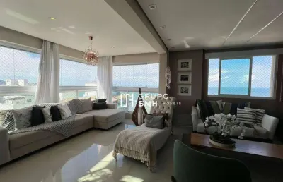 Cobertura com 3 dormitórios à venda, 268 m² por r$ 2.900.000 - pitangueiras - guarujá/sp
