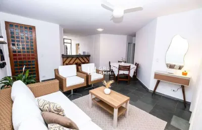 Apartamento com 4 dormitórios à venda, 95 m² por r$ 550.000 - enseada - guarujá/sp