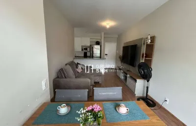 Apartamento com 2 dormitórios à venda, 59 m² por r$ 420.000,00 - enseada - guarujá/sp