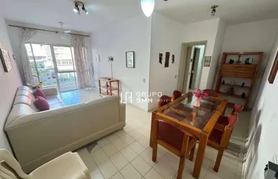 Apartamento com 3 dormitórios à venda, 110 m² por r$ 380.000 - enseada - guarujá/sp
