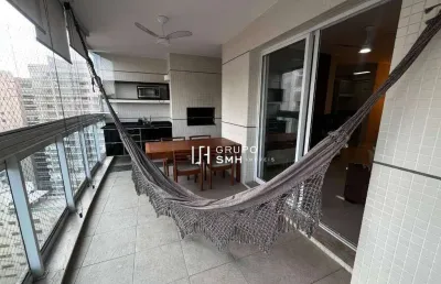 Apartamento com 2 dormitórios para alugar, 90 m² por r$ 7.500,00/mês - astúrias - guarujá/sp
