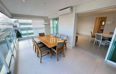 Apartamento com 3 dormitórios à venda, 145 m² por r$ 1.280.000 - enseada - guarujá/sp