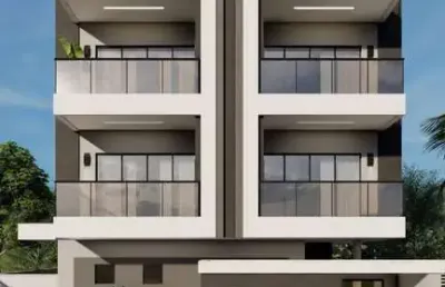 Apartamento em praia de palmas  -  governador celso ramos