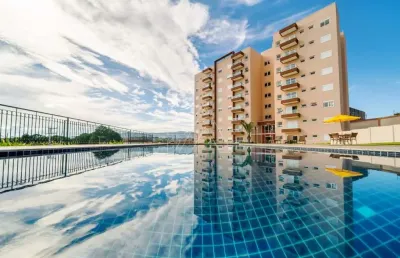 Apartamento #112 alto padrão 2 dorm decorado com requinte residencial toscana lazer total