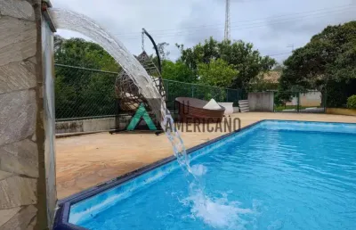 Casa térrea 4 dormitorios sendo 3 suítes, condomínio serra da estrela, atibaia, sp
