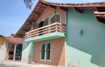 Casa para venda em itanhaém, suarão, 5 dormitórios, 2 suítes, 4 banheiros