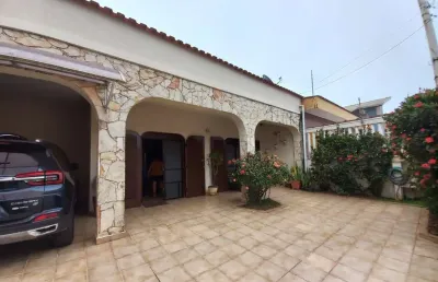 Casa para venda em itanhaém, jd. iberá, 4 dormitórios, 1 suíte, 3 banheiros