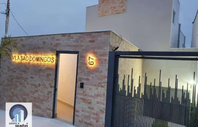 Casas excelentes em condomínio fechado, 2 dormitórios com suíte - 93m2