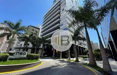 Studio com 1 dormitório para alugar, 32 m² por r$ 2.194,00/mês - centro cívico - curitiba/pr