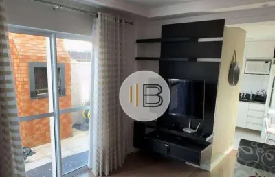 Apartamento garden com 2 dormitórios para alugar, 55 m² por r$ 3.229,00/mês - portão - curitiba/pr