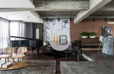 Apartamento duplex à venda, 302 m² batel curitiba/pr