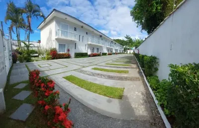 Casa em condomínio para venda em bertioga, centro, 3 dormitórios, 1 suíte, 3 banheiros, 2 vagas