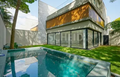 Casa de altíssimo padrão à venda em condomínio fechado no brooklin com  rooftoop.