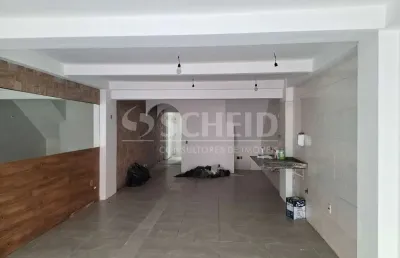 Casa comercial vila mascote salão nível rua porta de aço e salão parte superior
