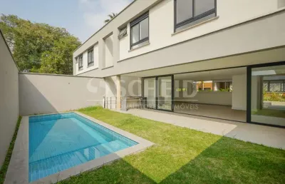 Casa à venda em condomínio no alto da boa vista com 4 quartos todos suítes