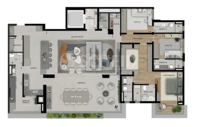 Apartamento com 4 quartos à venda na Rua Belterra, --, Alto da Boa Vista, São Paulo