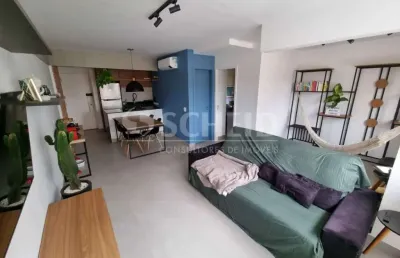 Apartamento garden de 67m² com 1 quarto à venda no brooklin - sp