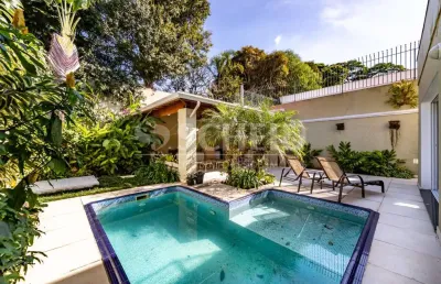 Belíssima casa à venda com 370m² no alto da boa vista com 6 vagas de garagem e 3 quartos