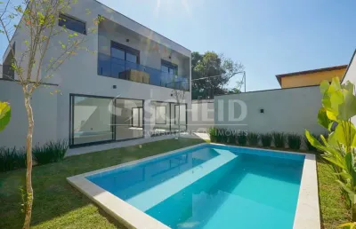 Casa em condomínio á venda no alto da boa vista, 4 suítes, 6 banheiros 3 vagas cobertas 420m2