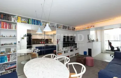 Apartamento moema 62m2 mobiliado  uma suíte uma vaga