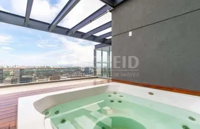 Cobertura a venda no brooklin com  363 m² 4 quartos sendo 4 suítes, 5 vagas .