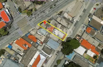 Imóvel para venda, 400m², santo amaro, com acesso a av. joão dias e  rua doutor antônio bento