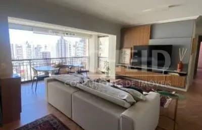 Apartamento de 137m² com 3 suítes e 3 vagas à venda em moema - sp