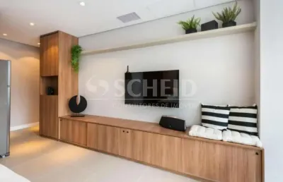 Studio à venda com 34 m2, sem vaga, próximo ao parque ibirapuera.