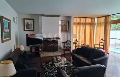 Casa à venda no alto da boa vista com 4 suítes, piscina, sauna, churrasqueira, salão de festas
