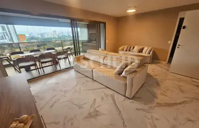 Apartamento a venda de 135,00m² útil, com 3 quartos e 2 vagas, no campo belo.