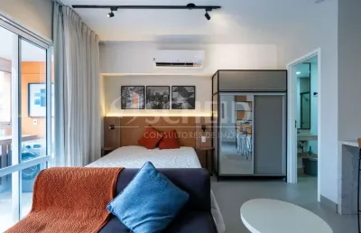 Studio á venda no campo belo mobiliado  com 40m², 1 quarto.