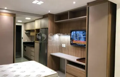 Studio para alugar no alto da boa vista  - 25m²  - condomínio lume alto da boa vista