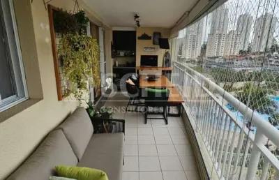 Jardim marajorara - varanda gourmet 107m3 3 dorms, suíte 2 vagas