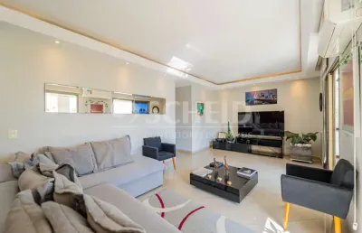Apartamento á venda no brooklin com 147m², 3 quartos sendo 3 suítes, 3 vagas.
