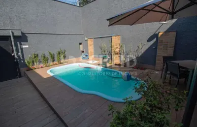 Sobrado alto da boa vista 225 m², 3 suítes,sala três ambientes, cozinha palnejada, piscina, 2 vagas.