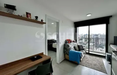 Apartamento com 1 quarto para alugar na Rua Antônio Comparato, --, Campo Belo, São Paulo
