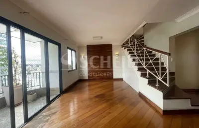 Cobertura à venda de 285,00m² útil, com 5 dormitórios e 3 vagas, na vila mascote!